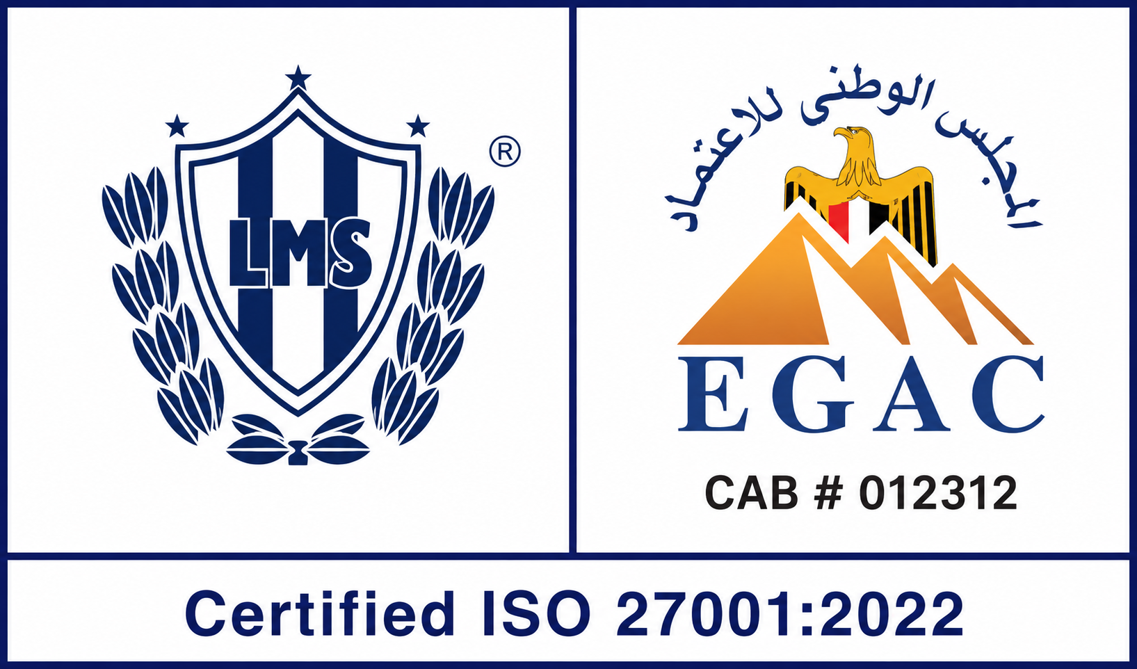 ISO 27001 Certified